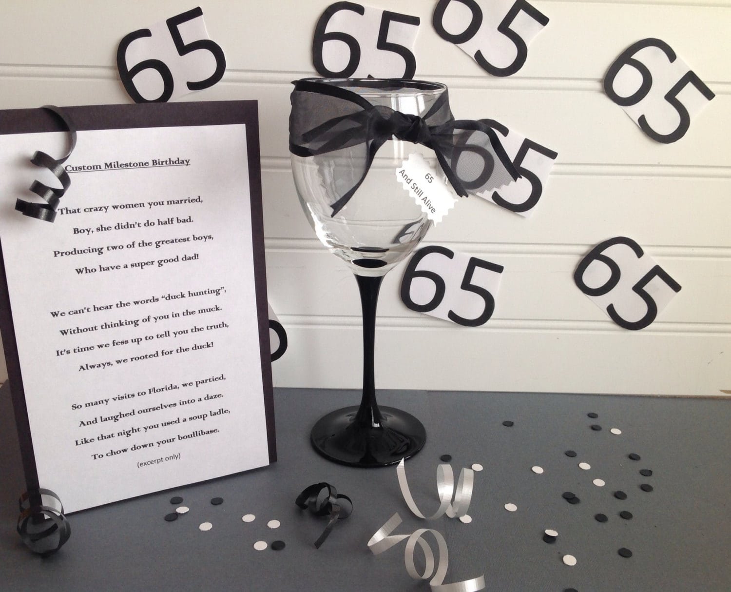 Ideas For A Surprise 65th Birthday Party â Criolla Brithday